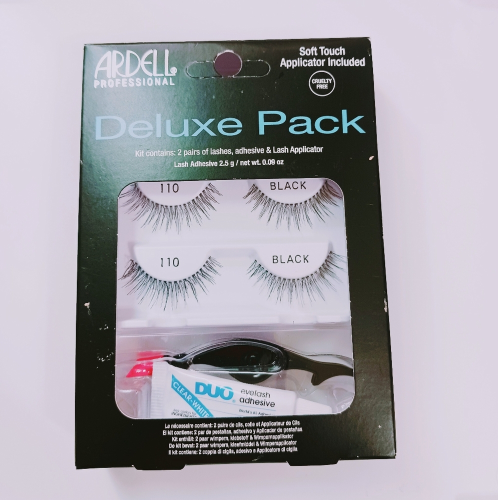 Ardell Deluxe Pack False Eyelashes Set Of 2 NEW